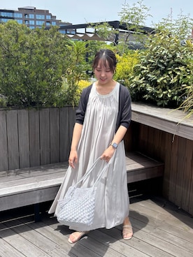 「NOLLEY'S LIGHT（ノーリーズライト）のアイテム」を使った、たかさん（レディース・155cm）の夏コーディネート