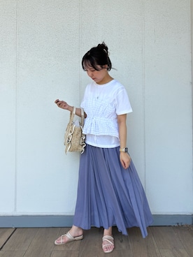 たかさん（レディース・155cm）の夏コーディネート