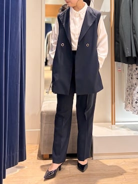 「MICO COULIER（ミコクリエ）のアイテム」を使った、たかさん（レディース・155cm）の春コーディネート