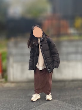 「moitytto」｜「アイテム（ジャケット/アウター）」を使った、まゆさん（レディース・150cm）の冬コーディネート