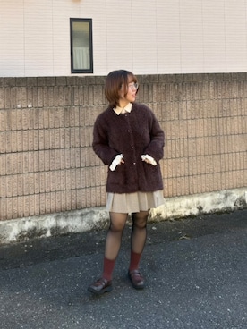 「アイテム（その他シューズ）」を使った、まゆさん（レディース・150cm）の秋コーディネート