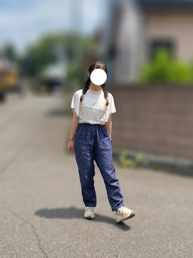 「moitytto」｜「アイテム（その他）」を使った、まゆさん（レディース・150cm）の夏コーディネート