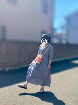 「moitytto」｜「アイテム（サンダル）」を使った、まゆさん（レディース・150cm）の夏コーディネート