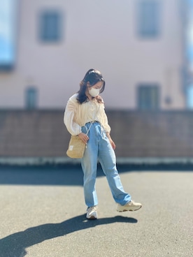 「moitytto」｜「アイテム（パンツ）」を使った、まゆさん（レディース・150cm）の夏コーディネート
