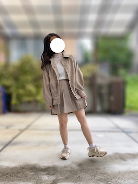 「moitytto」｜「アイテム（ブルゾン）」を使った、まゆさん（レディース・150cm）の秋コーディネート