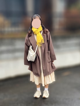 「moitytto」｜「アイテム（ジャケット/アウター）」を使った、まゆさん（レディース・150cm）の冬コーディネート