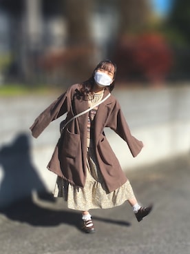「moitytto」｜「アイテム（ジャケット/アウター）」を使った、まゆさん（レディース・150cm）の秋コーディネート