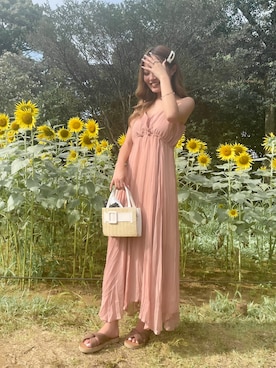 「oneway glamorous（ワンウェイグラマラス）のアイテム」を使った、MIYUUさん（レディース・153cm）の夏コーディネート