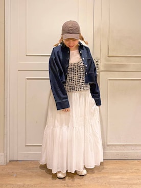 KUROさん（レディース・151cm）の春コーディネート