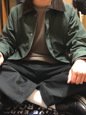 「CIAOPANIC TYPY（チャオパニックティピー）のアイテム（チノパンツ）」を使った、 ｵｾ さん（メンズ・170cm）の冬コーディネート
