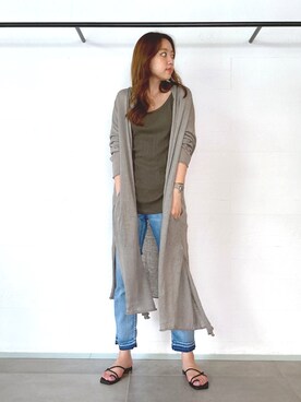 みずきさん（レディース・168cm）の夏コーディネート