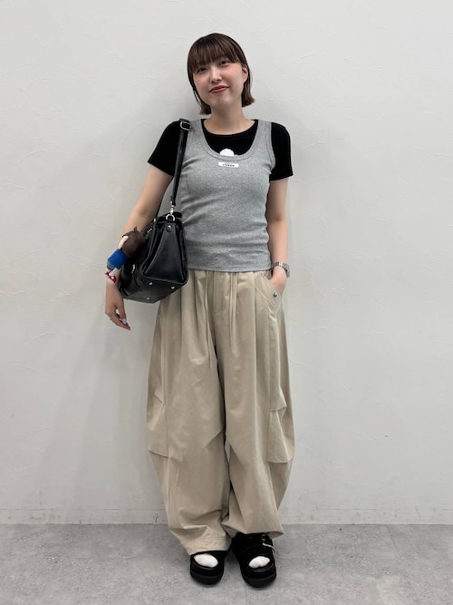ミリタリータックボリュームパンツ/657336（その他パンツ）｜JEANASIS