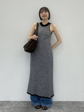 「eL（エル）のアイテム（シューズ）」を使った、マリンさん（レディース・160cm）の春コーディネート