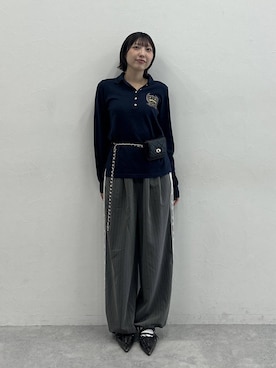 「eL（エル）のアイテム」を使った、マリンさん（レディース・160cm）の夏コーディネート