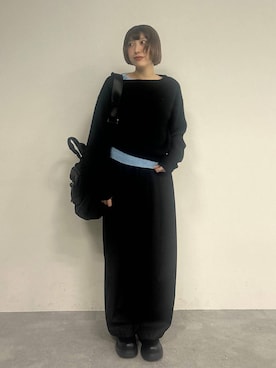 「アイテム（トートバッグ）」を使った、マリンさん（レディース・160cm・20代）の秋コーディネート