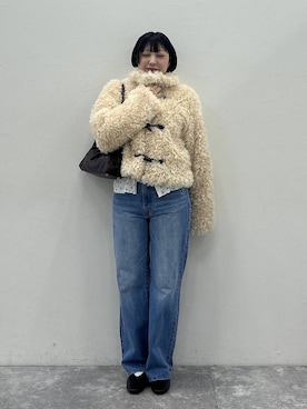 「eL（エル）のアイテム」を使った、マリンさん（レディース・160cm）の秋コーディネート