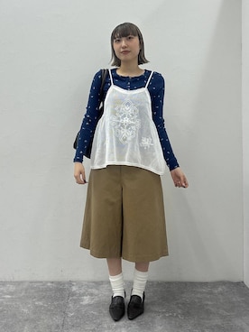 「eL（エル）のアイテム」を使った、マリンさん（レディース・160cm）の冬コーディネート