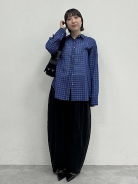 「JEANASIS（ジーナシス）のアイテム」を使った、マリンさん（レディース・160cm）の春コーディネート