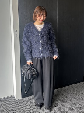 「アイテム（スウェットパンツ）」を使った、マリンさん（レディース・160cm・20代）の秋コーディネート