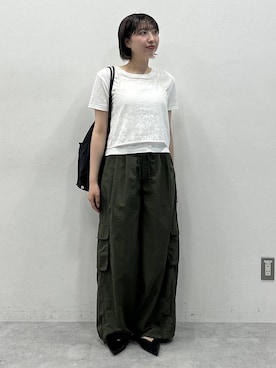 「eL（エル）のアイテム」を使った、マリンさん（レディース・160cm）の春コーディネート