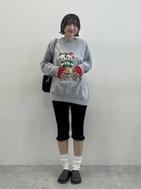 「アイテム（バックパック/リュック）」を使った、マリンさん（レディース・160cm・20代）の秋コーディネート