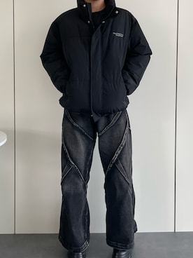 はくめぇ🍚🐏さん（メンズ・170cm）の秋コーディネート