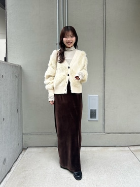 eba_lemageさん（レディース・159cm）の冬コーディネート