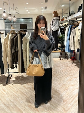 eba_lemageさん（レディース・159cm）の冬コーディネート