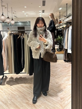 「アイテム（その他アウター）」を使った、shinoさん（レディース・159cm）の秋コーディネート