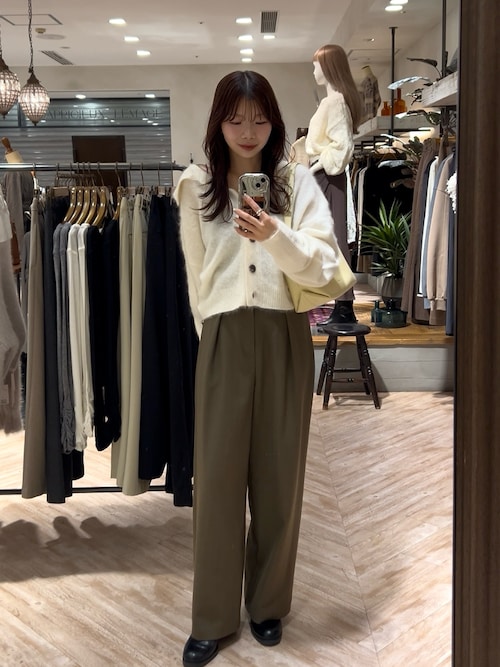 WOOL100ミンクタッチカーディガン（カーディガン/ボレロ）｜CAPRICIEUX