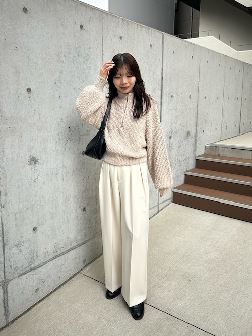 リブ切替ショートブーツ（ブーツ）｜CAPRICIEUX LE'MAGE（カプリ