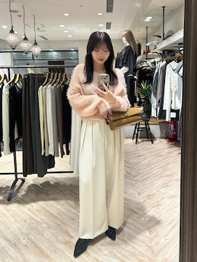 「アイテム（ローファー）」を使った、shinoさん（レディース・159cm）の秋コーディネート