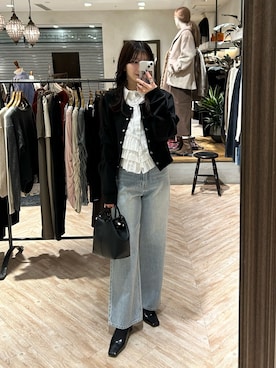 eba_lemageさん（レディース・159cm）の冬コーディネート