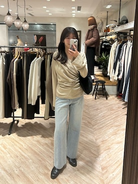 eba_lemageさん（レディース・159cm）の冬コーディネート