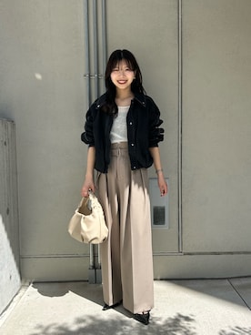 eba_lemageさん（レディース・159cm）の冬コーディネート