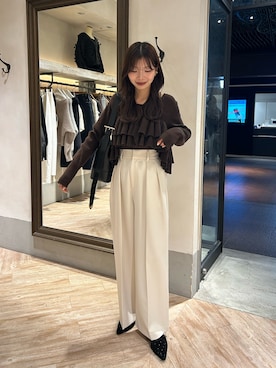 shinoさん（骨格ウェーブ・レディース・159cm）の冬コーディネート