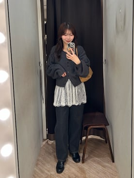 eba_lemageさん（レディース・159cm）の冬コーディネート