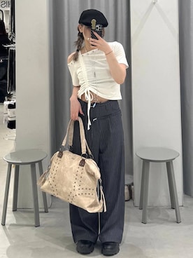 あすかさん（レディース・156cm）の春コーディネート