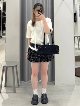 「3.3 Field Trip （3.3フィールドトリップ）のアイテム」を使った、あすかさん（レディース・156cm）の春コーディネート