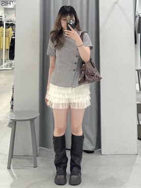 あすかさん(レディース・156cm)の夏コーディネート