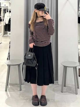 あすかさん(レディース・156cm)の秋コーディネート
