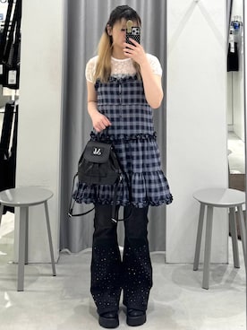 「MUCENT（ムセント）のアイテム」を使った、あすかさん（レディース・156cm）の夏コーディネート