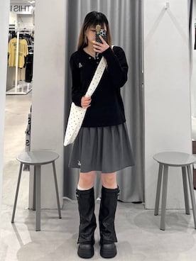 「ALAND（エーランド）のアイテム」を使った、あすかさん（レディース・156cm）の夏コーディネート