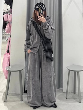 「ALAND（エーランド）のアイテム」を使った、あすかさん（レディース・156cm）の秋コーディネート