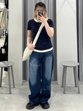 「ALAND」｜あすかさん（レディース・156cm）の春コーディネート