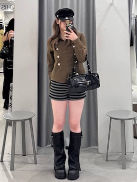 「MUCENT（ムセント）のアイテム」を使った、あすかさん（レディース・156cm）の夏コーディネート