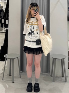 「ALAND（エーランド）のアイテム」を使った、あすかさん（レディース・156cm）の夏コーディネート