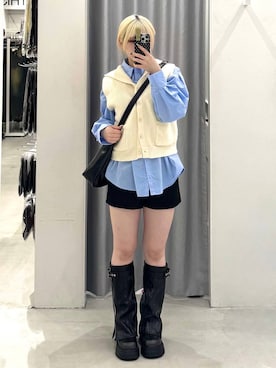 あすかさん（レディース・156cm）の冬コーディネート