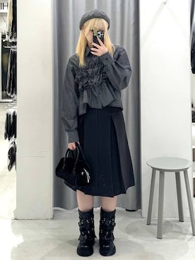 あすかさん（レディース・156cm）の冬コーディネート