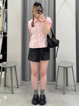 「ALAND」｜あすかさん（レディース・156cm）の春コーディネート